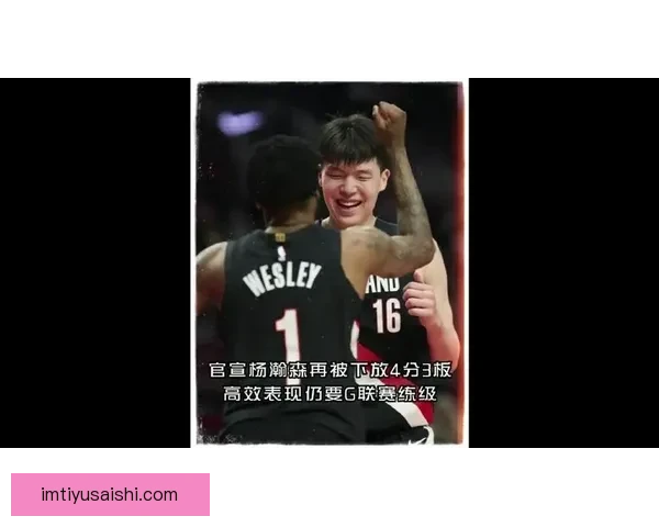 开拓者召回杨瀚森为中心 预计将出战奇才比赛